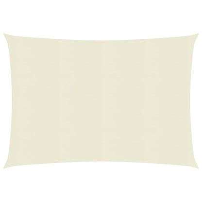 Zonnezeil 160 G/M² 2X2,5 M Hdpe Kleurig Crème 2.5 x 2 m