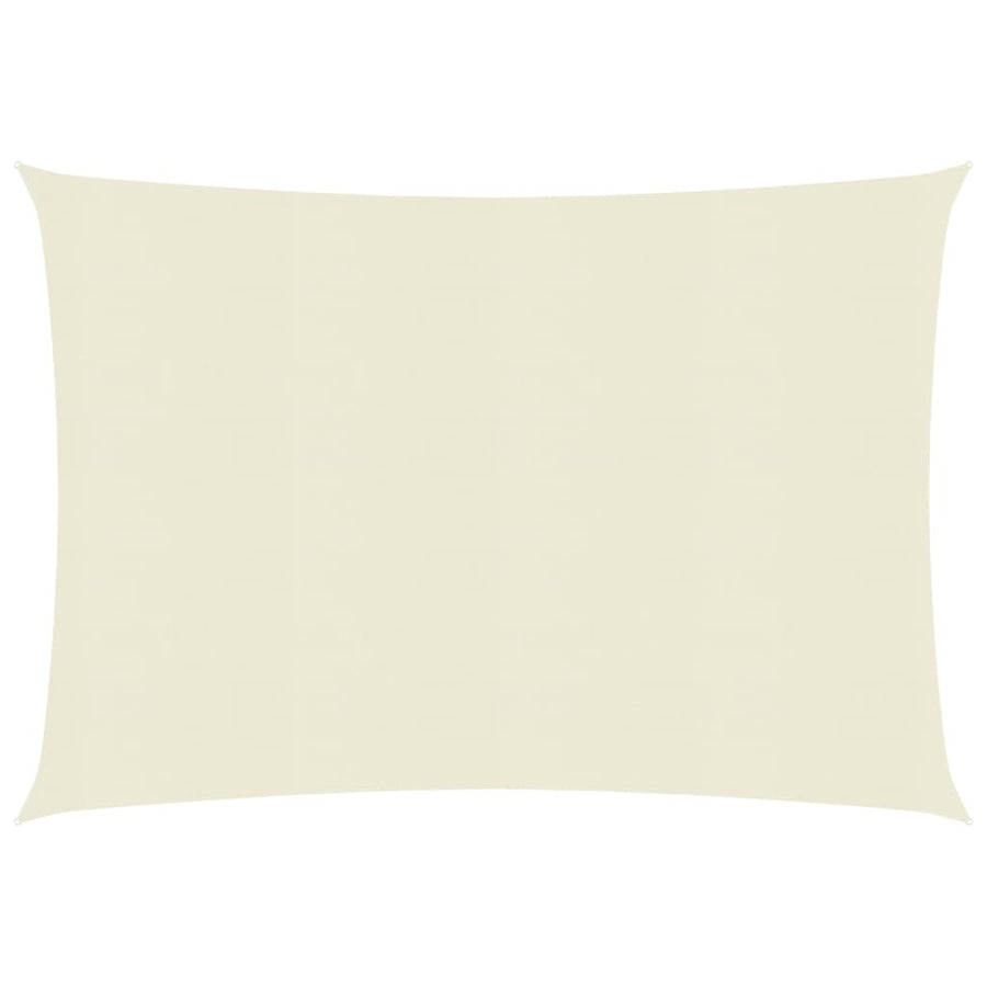 Zonnezeil 160 G/M² 2X2,5 M Hdpe Kleurig Crème 2.5 x 2 m