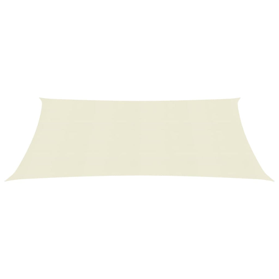 Zonnezeil 160 G/M² 2,5X3 M Hdpe Kleurig Crème 2.5 x 3 m