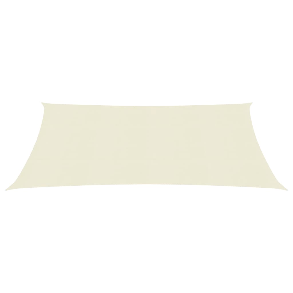 Zonnezeil 160 G/M² Hdpe Kleurig Crème 3 x 4 m