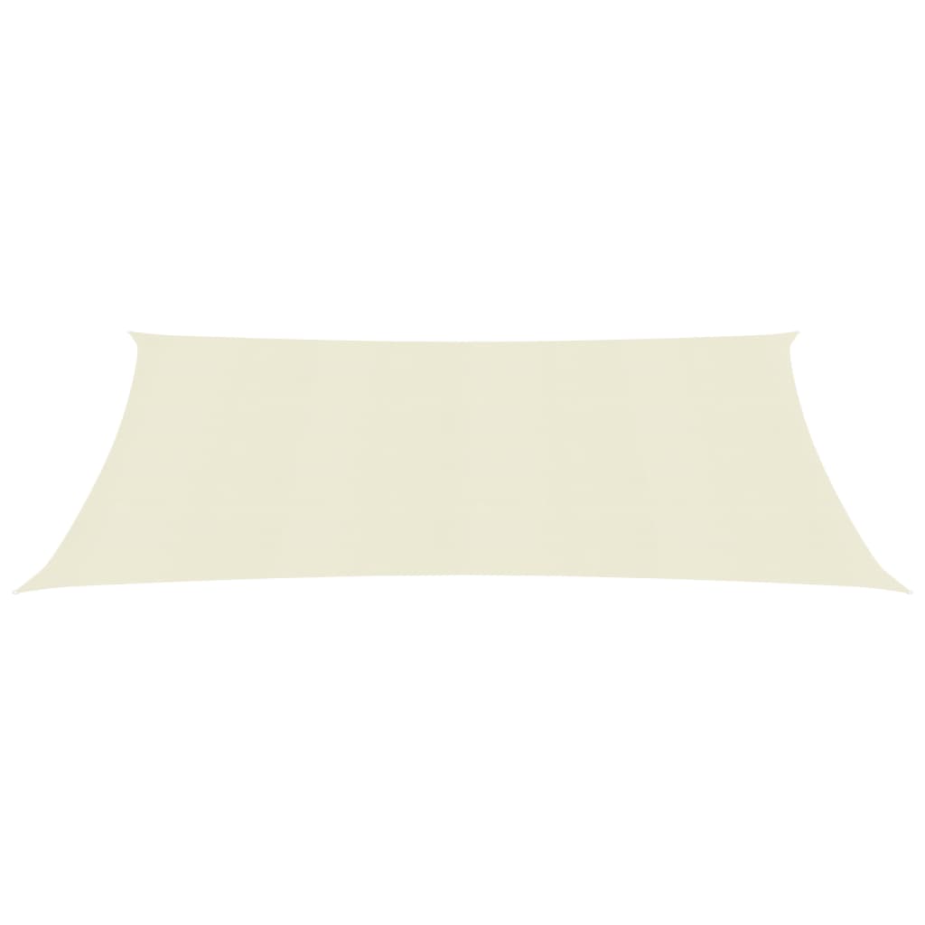 Zonnezeil 160 G/M² Hdpe Kleurig Crème 3 x 5 m