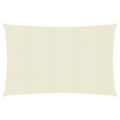 Zonnezeil 160 G/M² 4X5 M Hdpe Crèmekleurig Crème 4 x 5 m