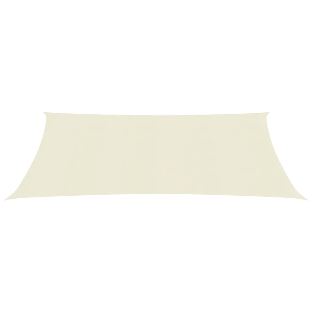 Zonnezeil 160 G/M² 4X5 M Hdpe Crèmekleurig Crème 4 x 5 m
