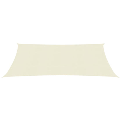Zonnezeil 160 G/M² 4X5 M Hdpe Crèmekleurig Crème 4 x 5 m