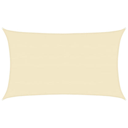 Zonnezeil 160 G/M² 5X8 M Hdpe Kleurig Crème 8 x 5 m