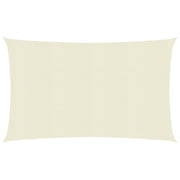 Sun sail 160 g/m² 6x7 m HDPE cream