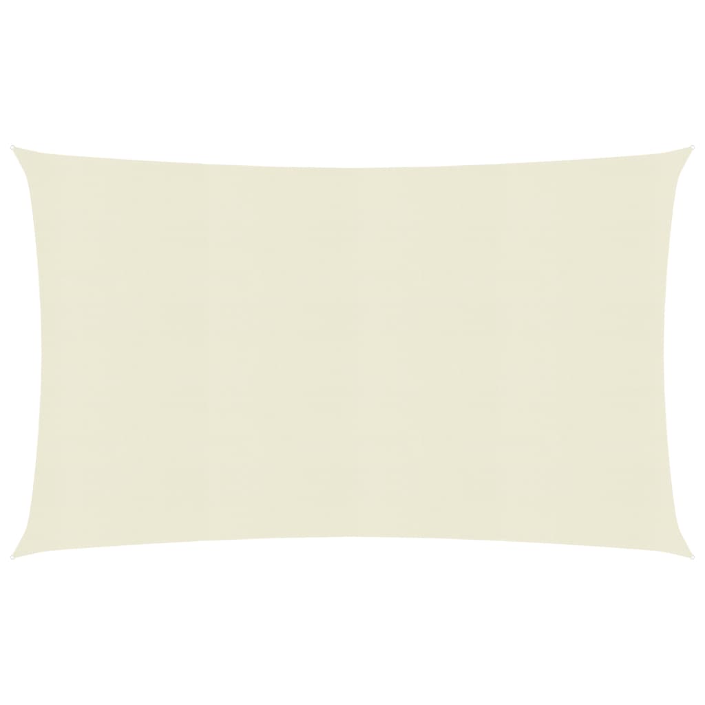 Zonnezeil 160 G/M² 6X7 M Hdpe Kleurig Crème 7 x 6 m