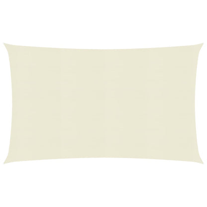 Zonnezeil 160 G/M² 6X7 M Hdpe Kleurig Crème 7 x 6 m