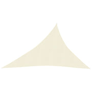 Sun shade sail 160 g/m² 3x4x5 m HDPE cream