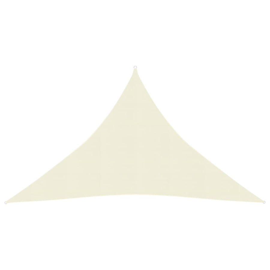 Zonnezeil 160 G/M² 3,5X3,5X4,9 M Hdpe Kleurig Crème 3.5 x 3.5 x 4.9 m