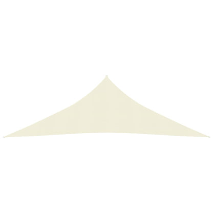 Zonnezeil 160 G/M² 3,5X3,5X4,9 M Hdpe Kleurig Crème 3.5 x 3.5 x 4.9 m