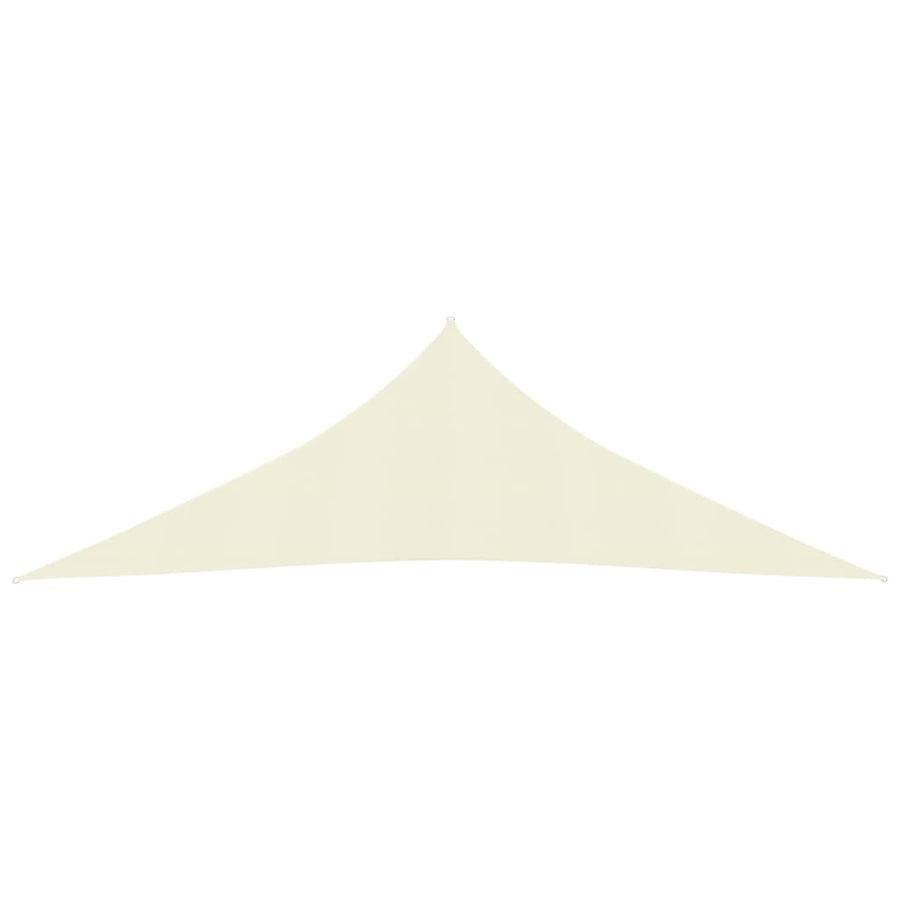 Zonnezeil 160 G/M² 3,5X3,5X4,9 M Hdpe Kleurig Crème 3.5 x 3.5 x 4.9 m