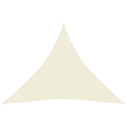 Zonnezeil 160 G/M² Hdpe Kleurig Crème 4 x 4 x 4 m