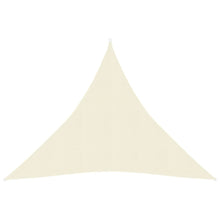 Zonnezeil 160 G/M² 4,5X4,5X4,5 M Hdpe Kleurig Crème 4.5 x 4.5 x 4.5 m