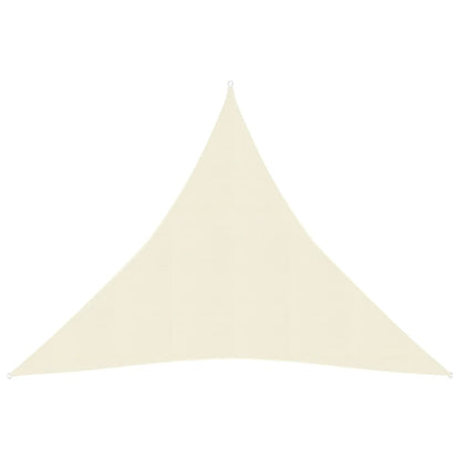 Zonnezeil 160 G/M² 4,5X4,5X4,5 M Hdpe Kleurig Crème 4.5 x 4.5 x 4.5 m