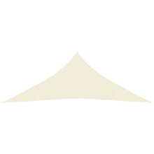 Zonnezeil 160 G/M² 4,5X4,5X4,5 M Hdpe Kleurig Crème 4.5 x 4.5 x 4.5 m