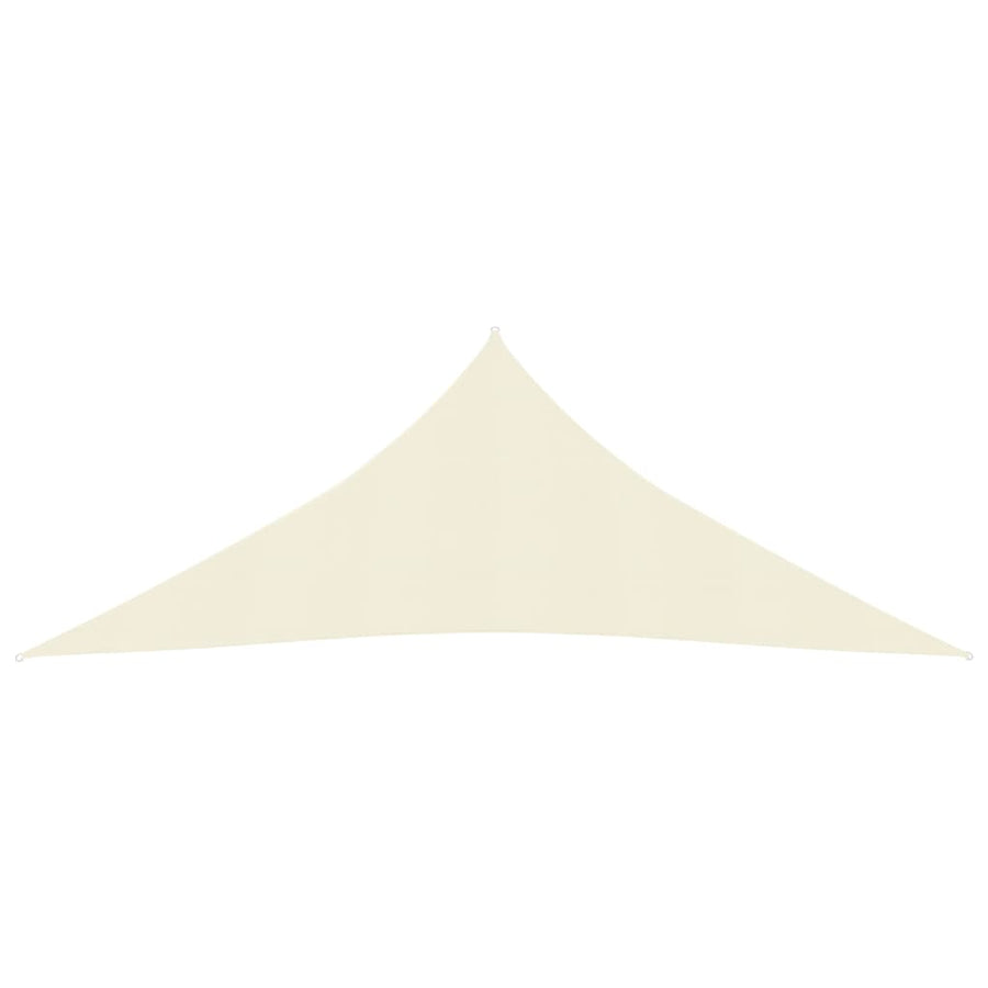 Zonnezeil 160 G/M² 4,5X4,5X4,5 M Hdpe Kleurig Crème 4.5 x 4.5 x 4.5 m
