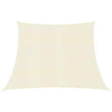 Zonnezeil 160 G/M² Hdpe Kleurig 3/4 x 3 m Crème