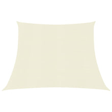 Zonnezeil 160 G/M² Hdpe Kleurig 4/5 x 3 m Crème