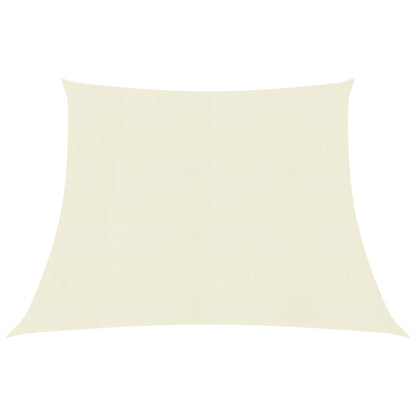 Zonnezeil 160 G/M² Hdpe Kleurig 4/5 x 3 m Crème