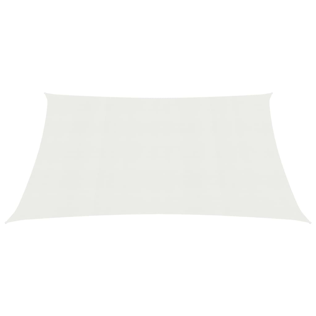 Zonnezeil 160 G/M² 2,5X3 M Hdpe Wit 2.5 x 3 m