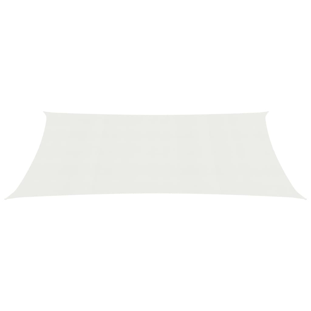 Zonnezeil 160 G/M² 2,5X4 M Hdpe Wit 2.5 x 4 m