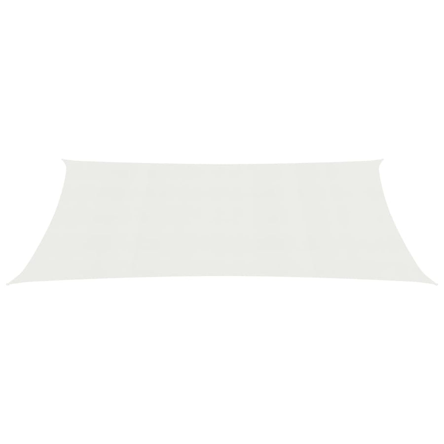Zonnezeil 160 G/M² 2,5X4 M Hdpe Wit 2.5 x 4 m
