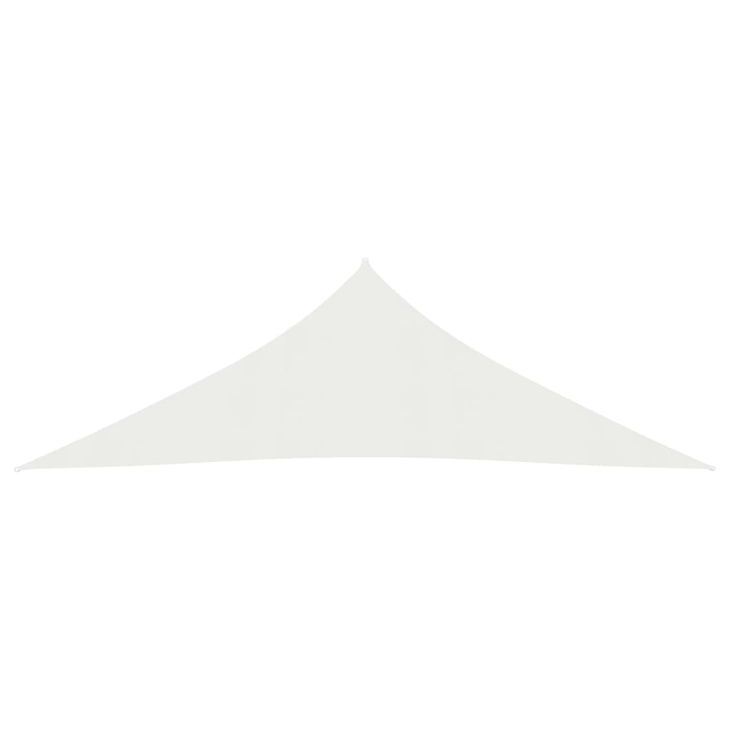 Zonnezeil 160 G/M² 2,5X2,5X3,5 M Hdpe Wit 2.5 x 2.5 x 3.5 m