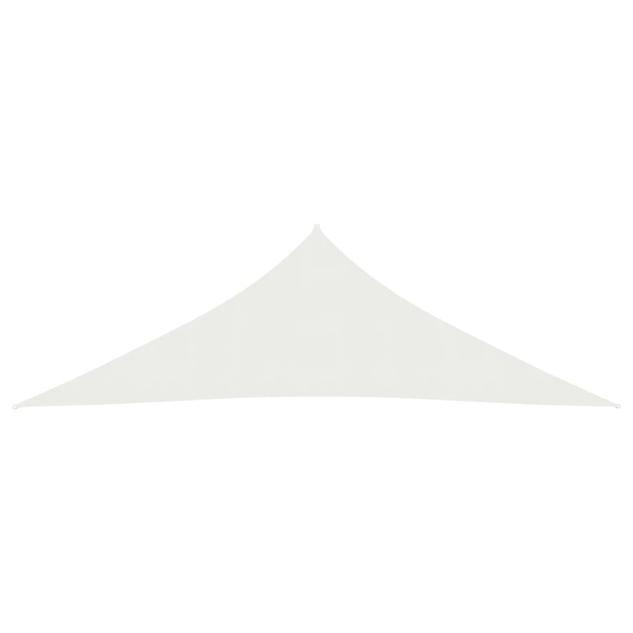 Zonnezeil 160 G/M² 3,5X3,5X4,9 M Hdpe Wit 3.5 x 3.5 x 4.9 m
