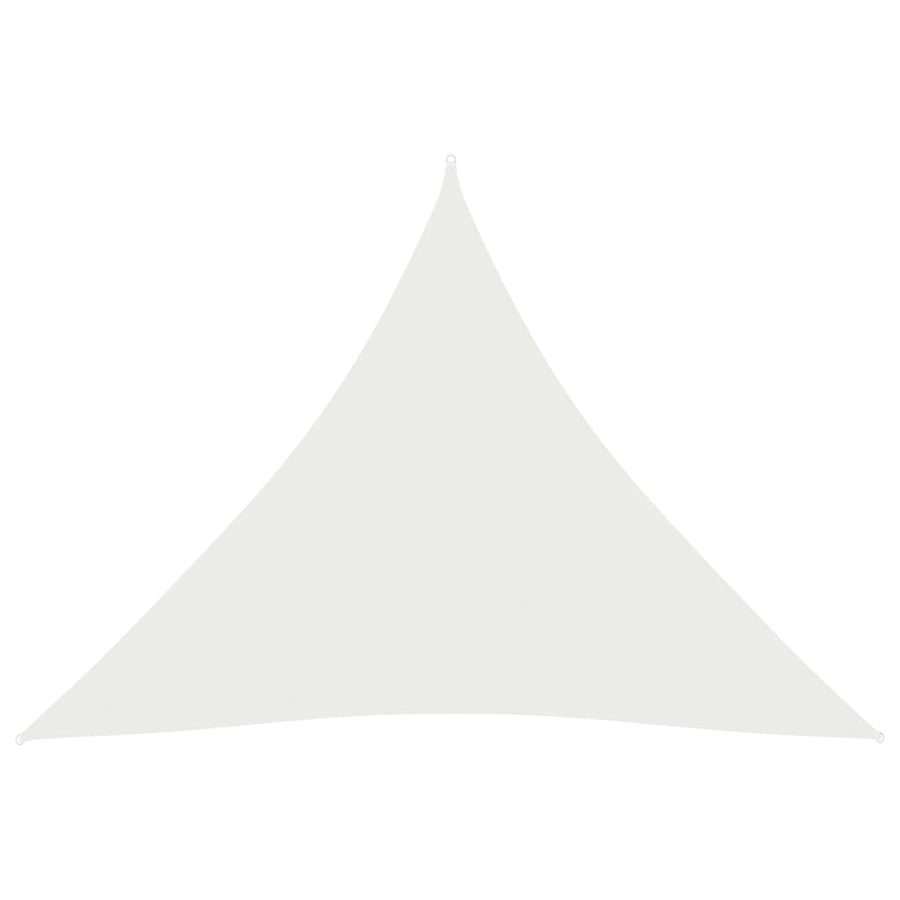 Zonnezeil 160 G/M² 4,5X4,5X4,5 M Hdpe Wit 4.5 x 4.5 x 4.5 m