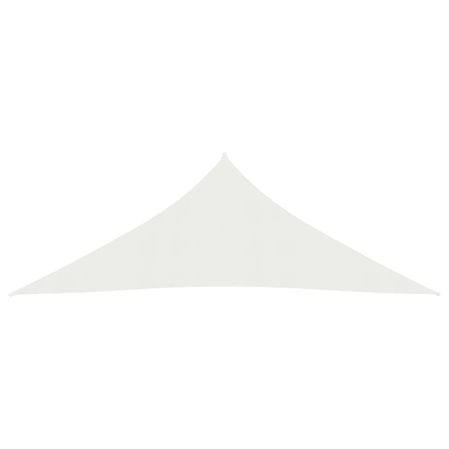 Zonnezeil 160 G/M² 4,5X4,5X4,5 M Hdpe Wit 4.5 x 4.5 x 4.5 m