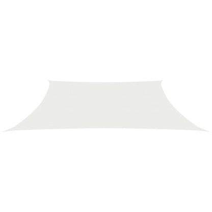 Zonnezeil 160 G/M² Hdpe 3/4 x 2 m Wit