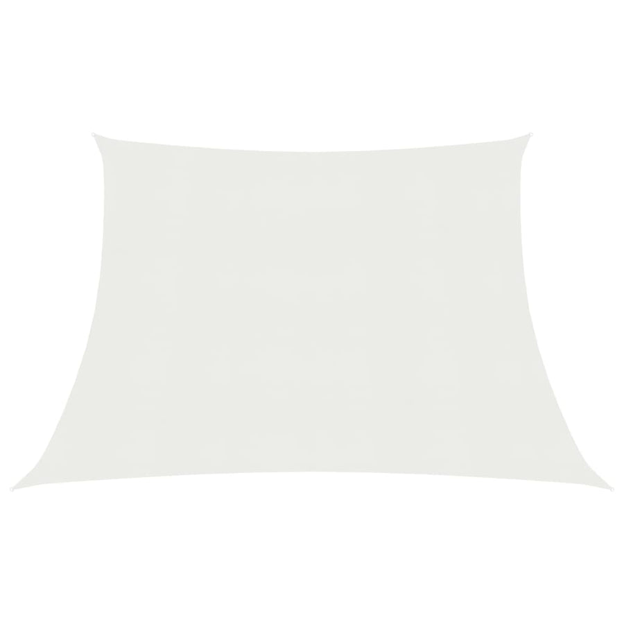 Zonnezeil 160 G/M² Hdpe 3/4 x 3 m Wit