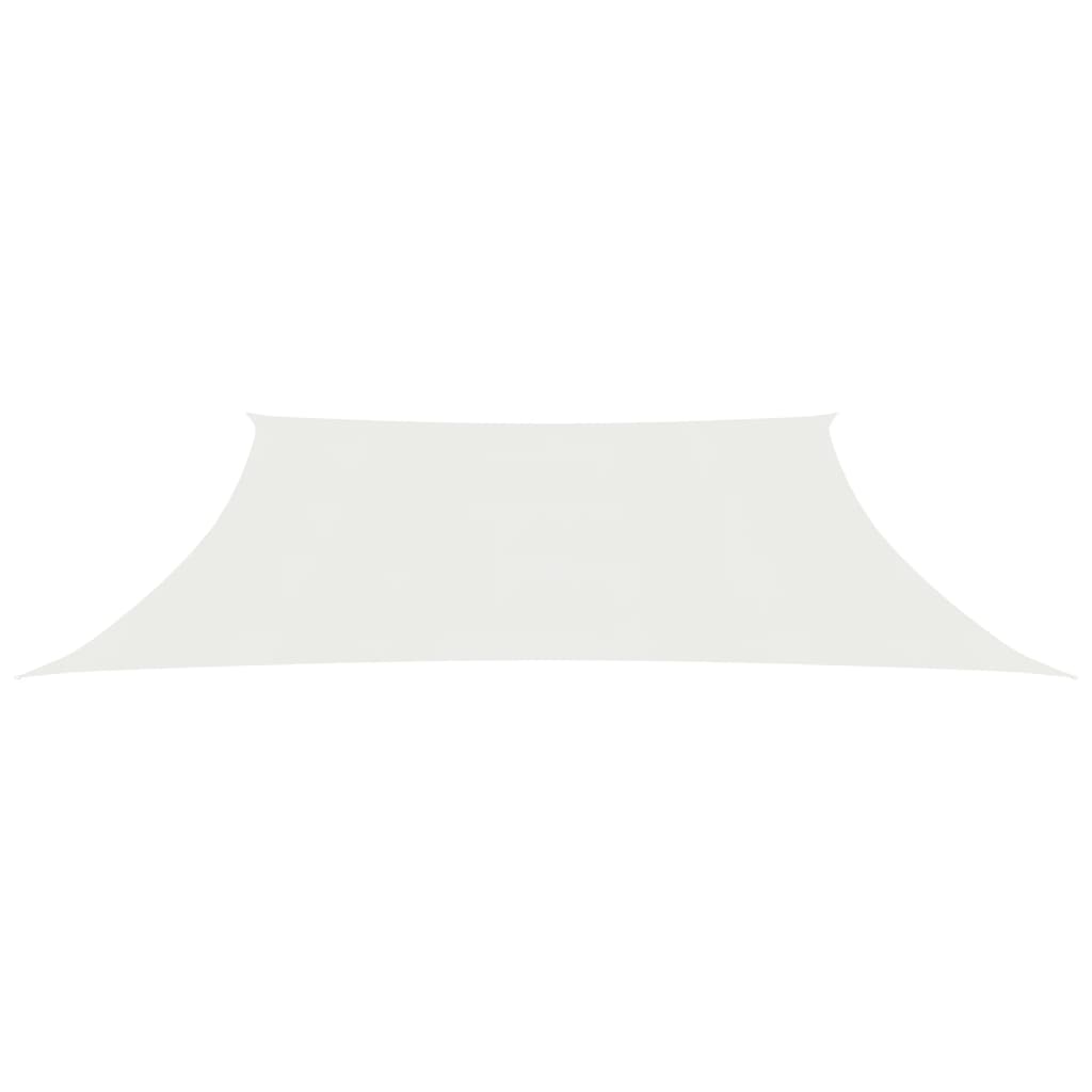 Zonnezeil 160 G/M² Hdpe 3/4 x 3 m Wit