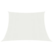 Sun shade sail 160 gsm 4/5x3 m HDPE white
