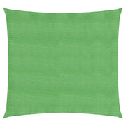 Zonnezeil 3,6x3,6 m HDPE lichtgroen