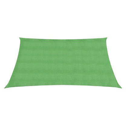Zonnezeil 160 g/m² 3,6x3,6 m HDPE lichtgroen 3.6 x 3.6 m Lichtgroen