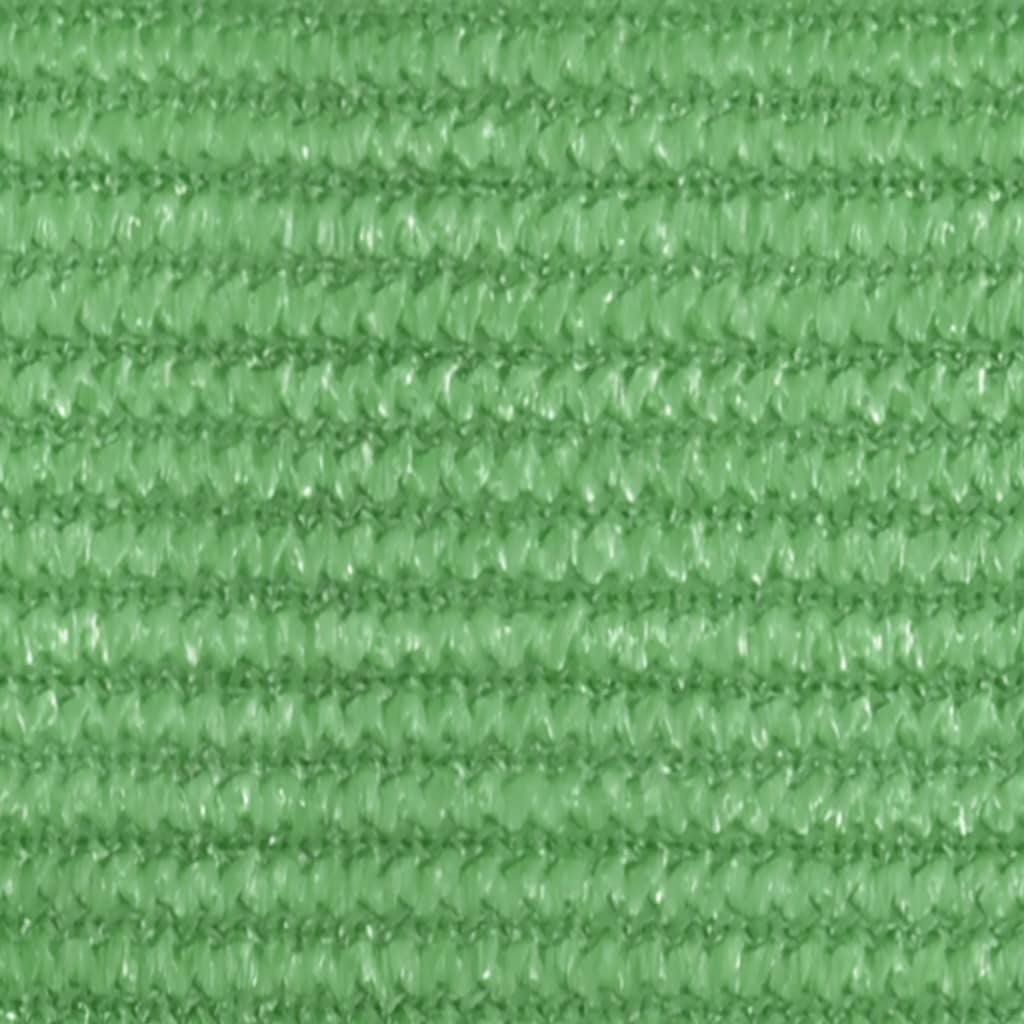 Zonnezeil 160 g/m² 3,6x3,6 m HDPE lichtgroen 3.6 x 3.6 m Lichtgroen
