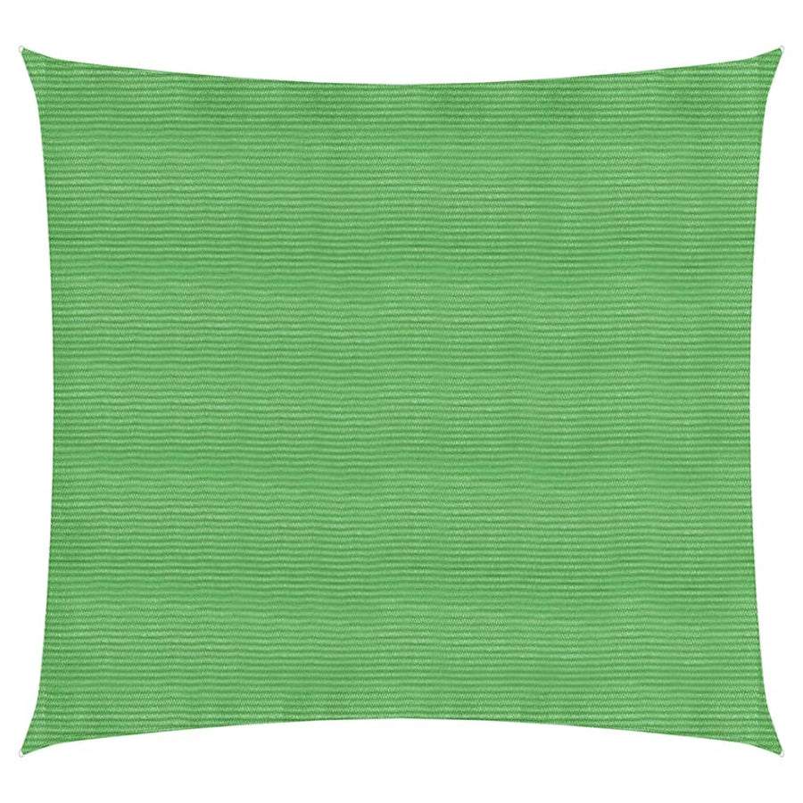 Zonnezeil 160 g/m² 4,5x4,5 m HDPE lichtgroen 4.5 x 4.5 m Lichtgroen