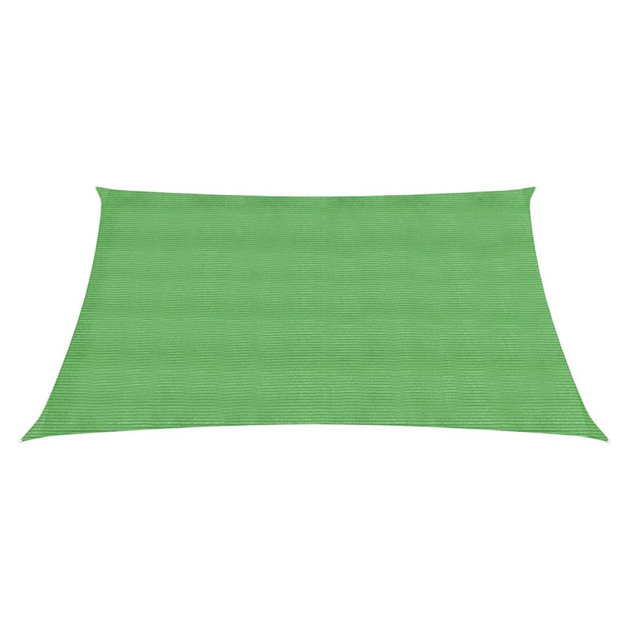 Zonnezeil 160 g/m² 4,5x4,5 m HDPE lichtgroen 4.5 x 4.5 m Lichtgroen