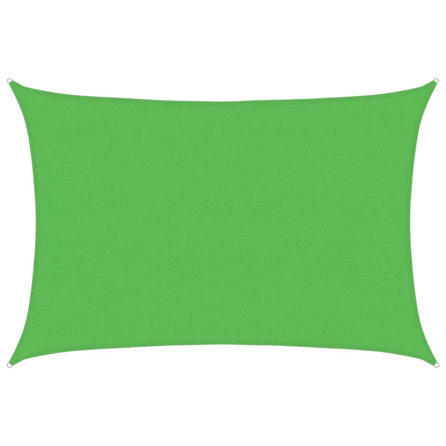 Zonnezeil 160 G/M² Hdpe Lichtgroen 4 x 6 m