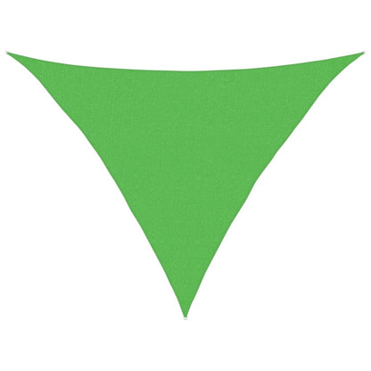 Zonnezeil 160 G/M² 2,5X2,5X3,5 M Hdpe Lichtgroen 2.5 x 2.5 x 3.5 m