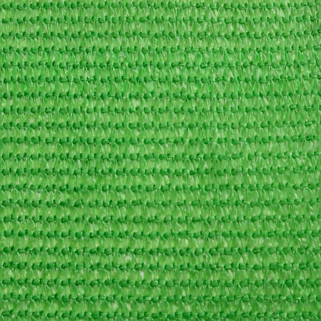 Zonnezeil 160 G/M² 2,5X2,5X3,5 M Hdpe Lichtgroen 2.5 x 2.5 x 3.5 m