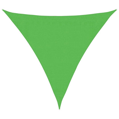 Zonnezeil 160 G/M² 3,6X3,6X3,6 M Hdpe Lichtgroen 3.6 x 3.6 x 3.6 m