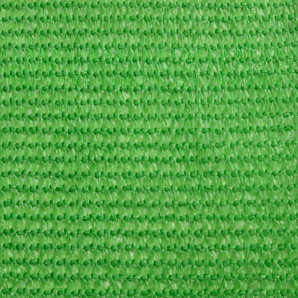 Zonnezeil 160 G/M² 3,6X3,6X3,6 M Hdpe Lichtgroen 3.6 x 3.6 x 3.6 m