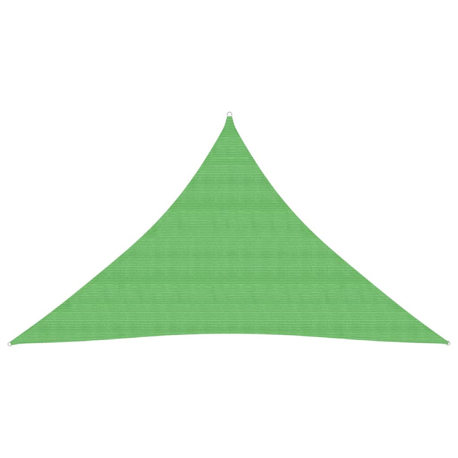 Zonnezeil 160 G/M² 3X3X4,2 M Hdpe Lichtgroen 3 x 3 x 4.2 m