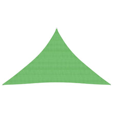 Zonnezeil 160 G/M² 3,5X3,5X4,9 M Hdpe Lichtgroen 3.5 x 3.5 x 4.9 m