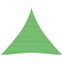 Zonnezeil 160 G/M² 4,5X4,5X4,5 M Hdpe Lichtgroen 4.5 x 4.5 x 4.5 m