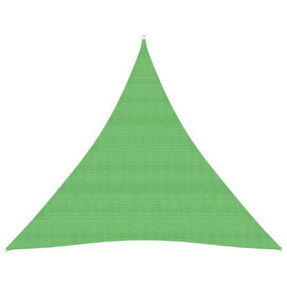 Zonnezeil 160 G/M² 4,5X4,5X4,5 M Hdpe Lichtgroen 4.5 x 4.5 x 4.5 m