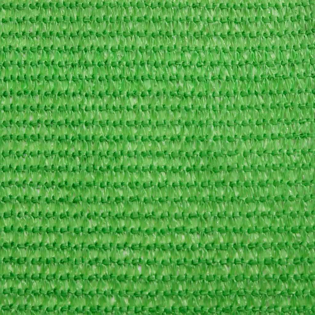 Zonnezeil 160 G/M² Hdpe Lichtgroen 5 x 7 x 7 m